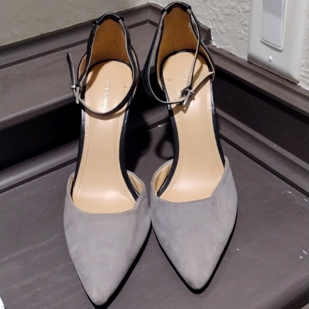 BCBG Generation ankle strap heel